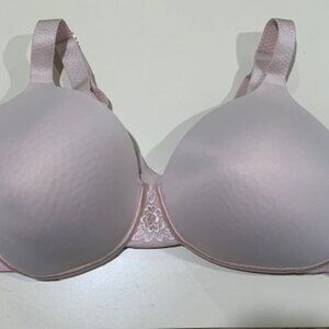 Vanity Fair Beauty Back Full Figure Wire free Bra Size 42 D color Pink Intimates